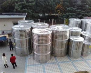 不鏽鋼圓形水箱